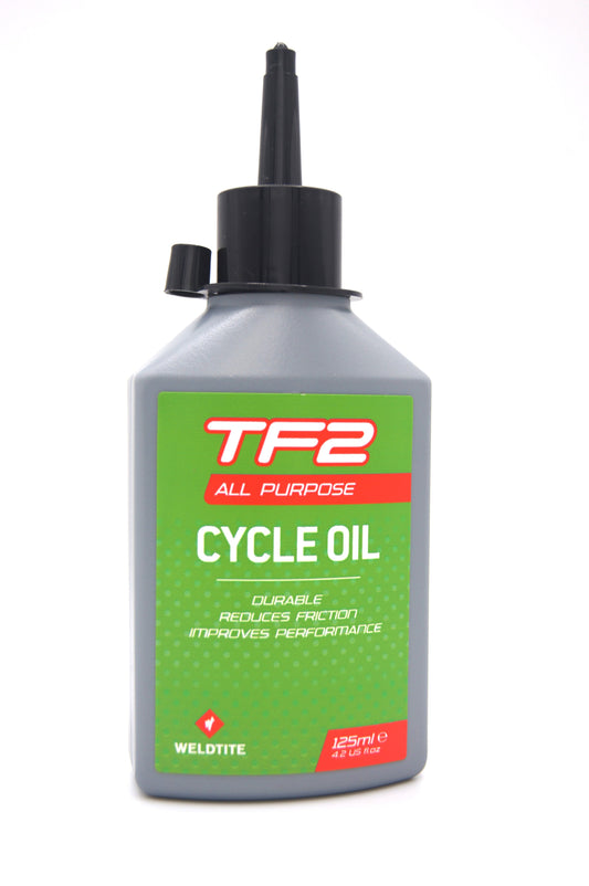Weldtite TF2 all purpose bicycle chain oil - 125ml