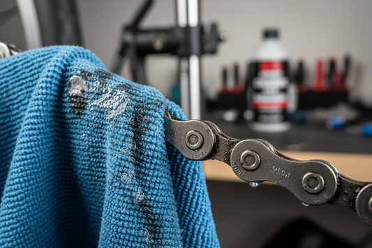 Beginners maintenance tips, step by step guide on how to clean a bike chain.