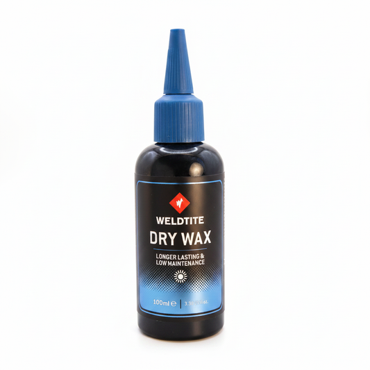Weldtite TF2 Ultra Dry Chain Wax 100ml bottle on white background