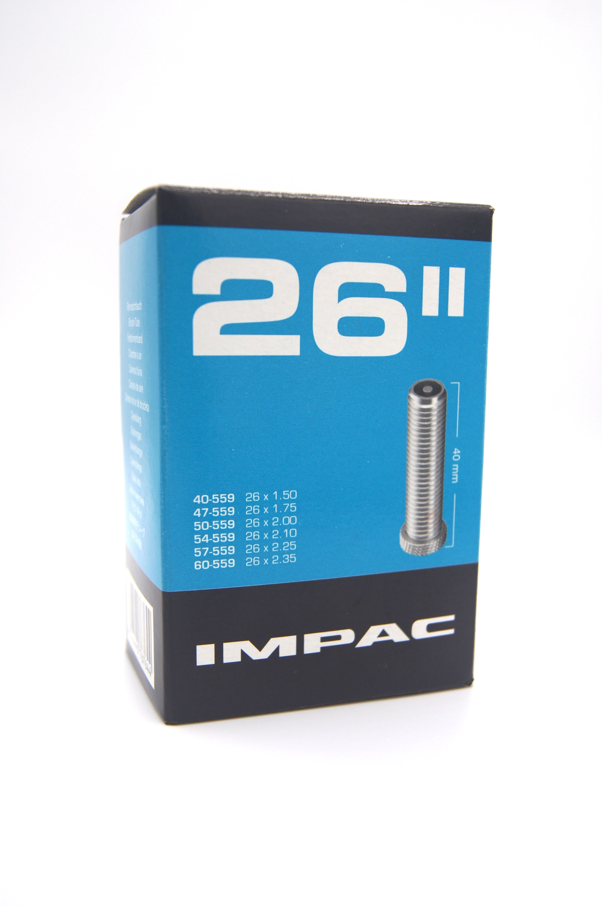 Impac 26 bike Inner tube, 40mm – Peakbikestation